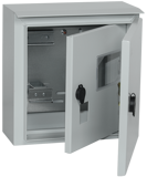 ИЭК Корпус металлический ЩУ 1/1-1 74 У1 325х315х160мм IP54